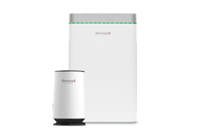 AtmosC Air Purifier Combo | 1 A Series + 1 Mini | Remove 99.997% Airborne Pollutants
